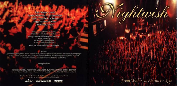 Nightwish - 2001 - From wishes to eternity - Nightwish - From Whishes To Eternity Live front.jpg
