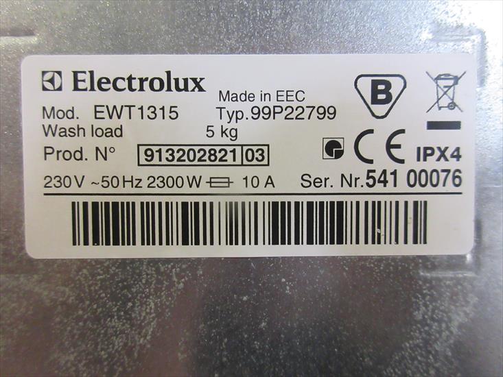 Electrolux  EWT1315 - Electrolux  EWT1315 003.jpg