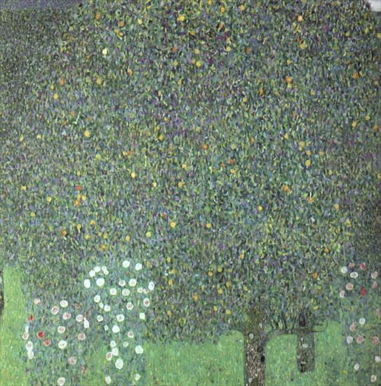 Klimt, Gustav  1862-1918 - Klimt Roses Under the Trees, 1905, oil on canvas, Muse dOr.jpg