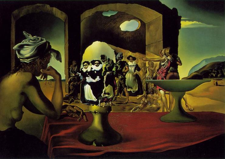 Dali, Salvador 1904-1989 - Dal Slave Market with the Disappearing Bust of Voltaire, 19.jpg