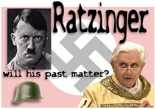 Kościół i faszyzm - ratzingernazi.gif