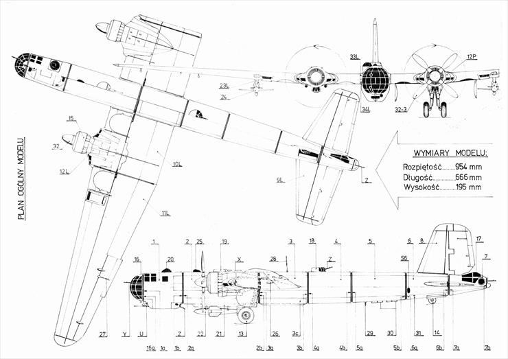 FM 033 - Heinkel He 177 Greif niemiecki ciężki samolot bombowy dalekiego zasięgu z II wojny światowej A3 - 03.jpg